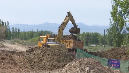 八十七團(tuán)通連公路建設(shè)項(xiàng)目加緊施工，為區(qū)域發(fā)展注入新動力